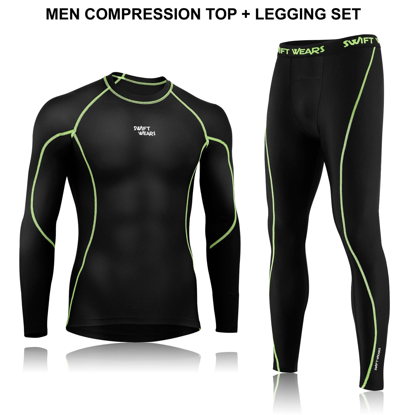 Men's Compression Base layer Shirt + Leggings