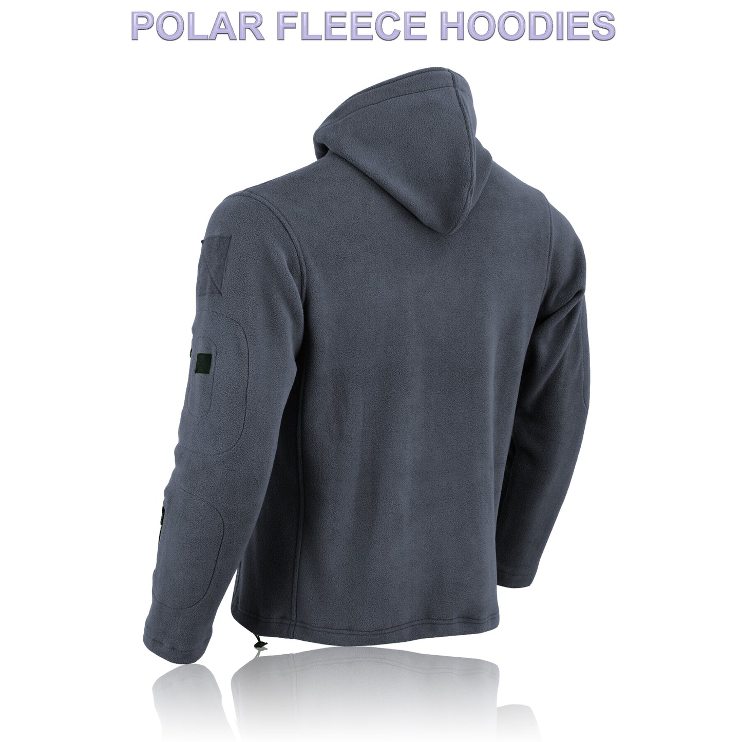Men's Hooded Tactical Fleece Jacket