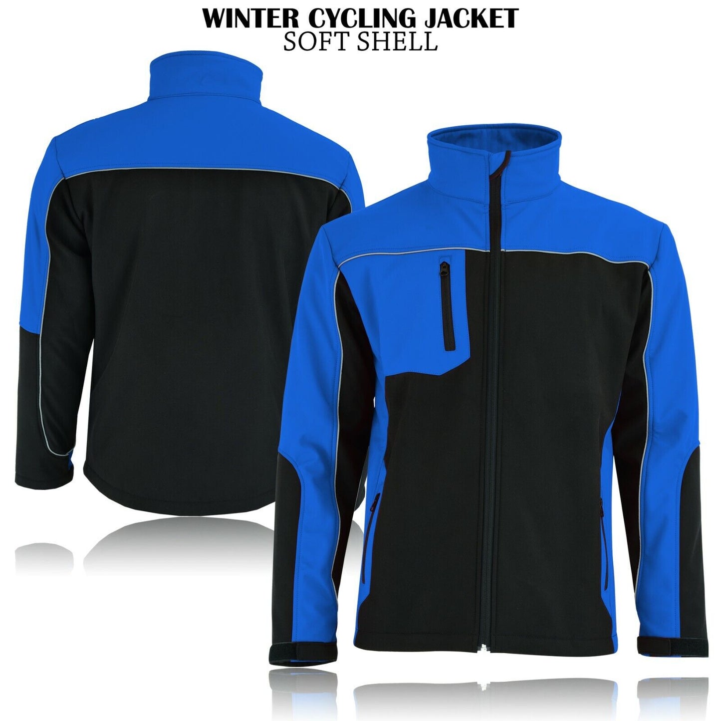 Men's Soft Shell Work Windproof Jacket