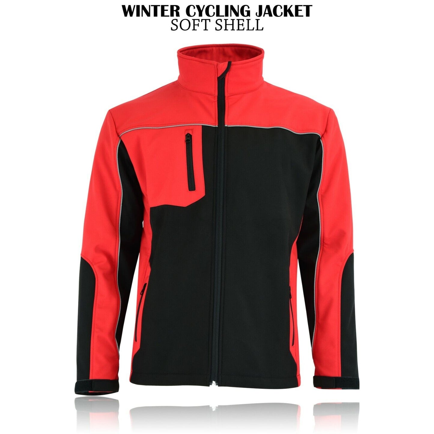 Men's Soft Shell Work Windproof Jacket