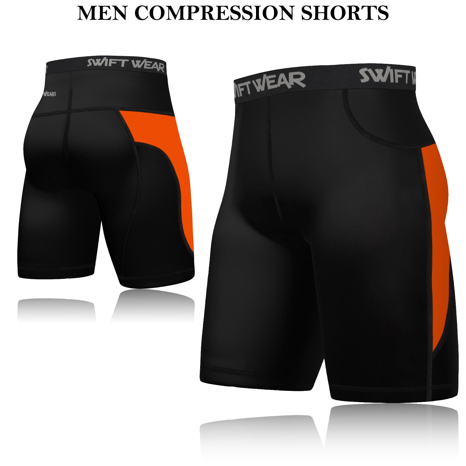 Men's YOGA Compression Shorts Base Layer Briefs Pant