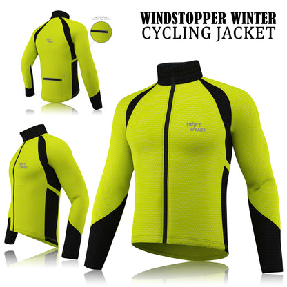 Men Cycling Windproof Jacket Soft Shell