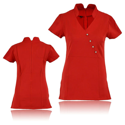 Beauty Spa Tunic 4 Button