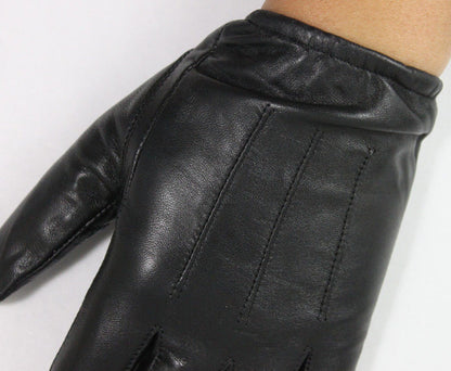 Kevlar Police Security Leather Glove